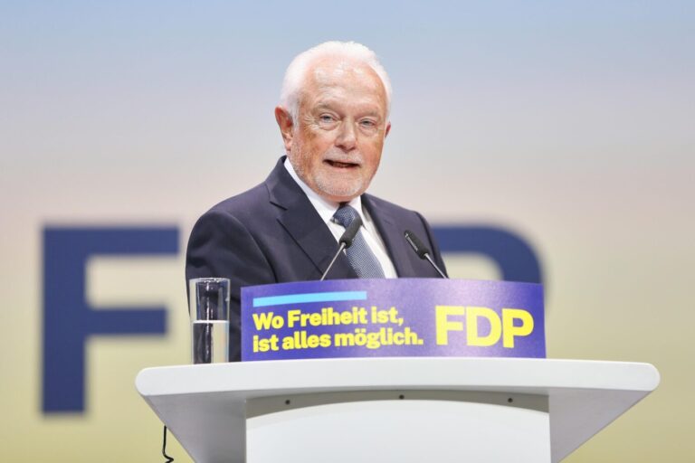 Wolfgang Kubicki ist neuer Parteivorsitzender der FDP.