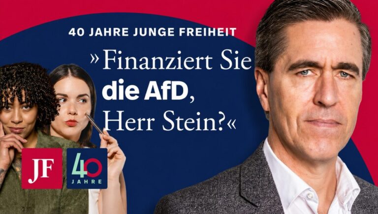 Zu Beginn brannte sein Auto. Heute brennen vor allem viele Fragen. Auch die unangenehmsten beantwortet er ganz offen: Dieter Stein, Gründer und Chef der Jungen Freiheit im Interview. Foto: JF