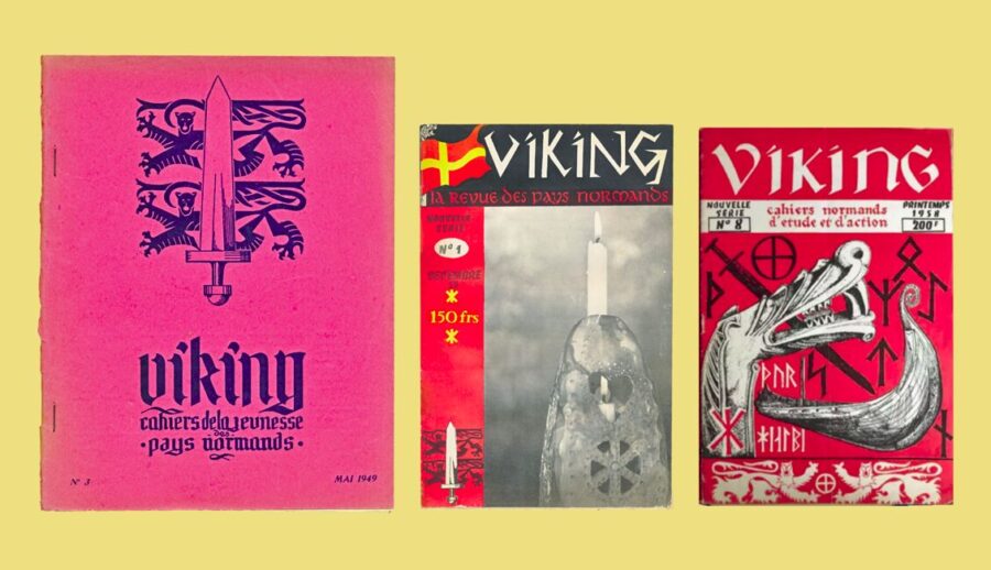 Die Zeitschrift "Viking" widmete sich dem kulturellen Erbe der Normannen.