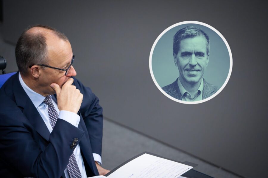 Bundeskanzler Friedrich Merz (CDU): In der Klemme. (Themenbild)