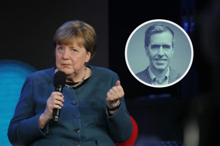 Altkanzlerin Angela Merkel (CDU): Ruft zur verstärkten Regulierung sozialer Medien auf. Foto: Mediennummer 595925441 Beschreibung Angela Merkel beim Talk in der Stage 5 auf der Digitalmesse re:publica 2026 in der Station Berlin. Berlin, 18.05.2026 Sonderkonditionen: Preisabsprache bei Titelverwendung erforderlich Aufnahmedatum 19.05.2026 Bildnachweis picture alliance / AAPimages/Gränzdörfer/Wehnert | AAPimages/Gränzdörfer/Wehnert