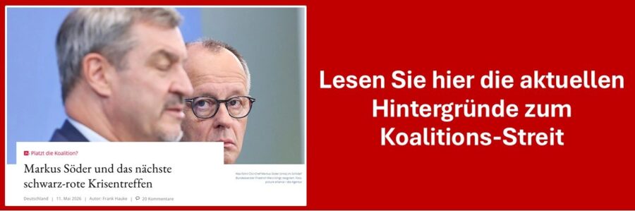 Koalitionsausschuss und die Hintergründe.