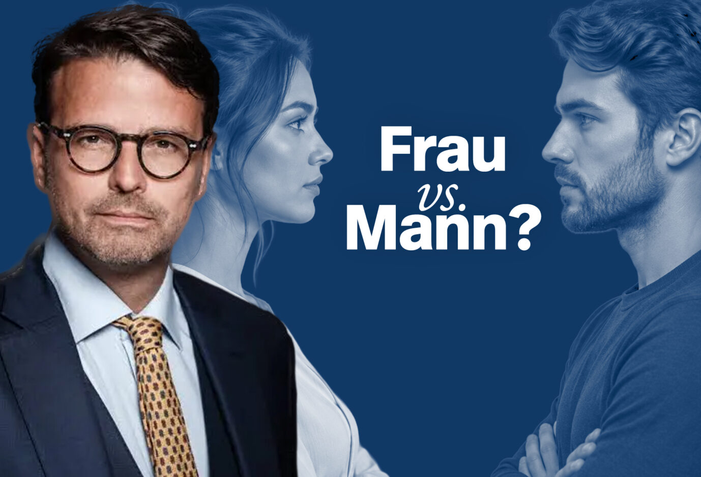 Das Bild zeigt den Psychiater Raphael Bonelli, der gerne über die Probleme zwischen Männern und Frauen spricht.