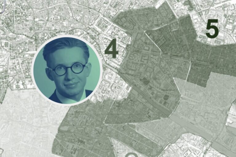 Eine Karte der manipulierten Wahlkreise in Berlin-Pankow: Kein Einzelfall. (Themenbild)