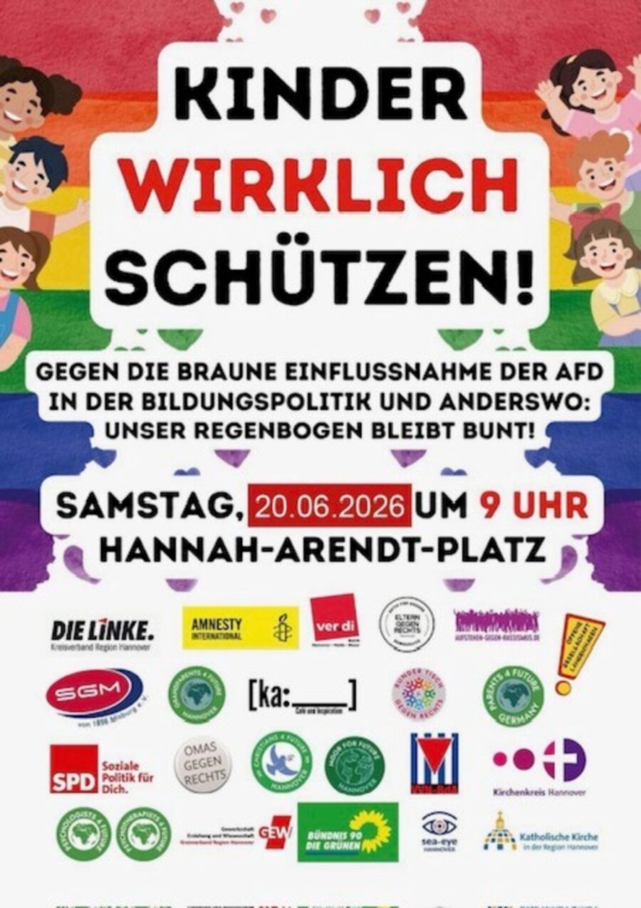 Der Protestaufruf gegen den Kinderschutzkongress. 