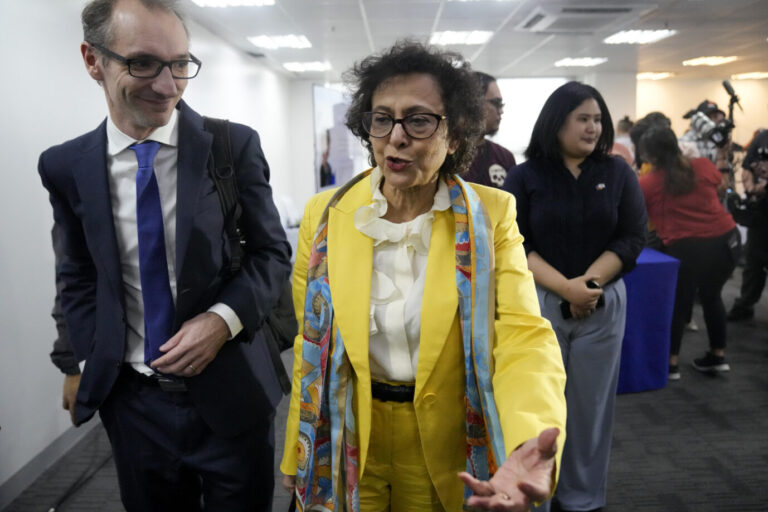 Irene Khan, UN-Sonderberichterstatterin für Meinungsfreiheit