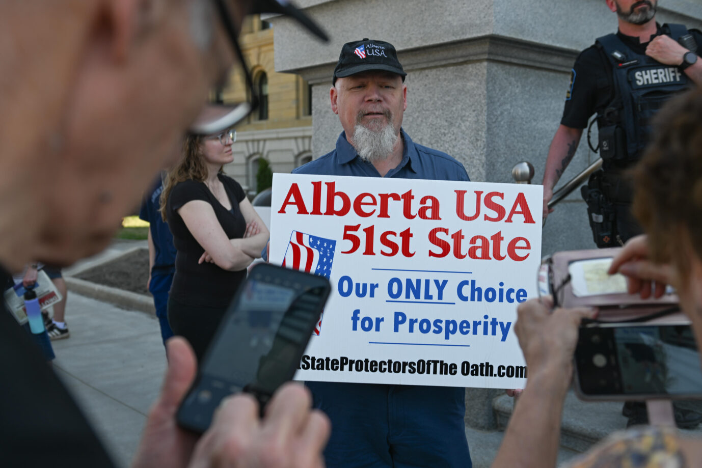 Separatismus bedroht derzeit die Integrität Kanadas: So wünschen sich einige die Abspaltung Albertas und den Anschluss an die USA.