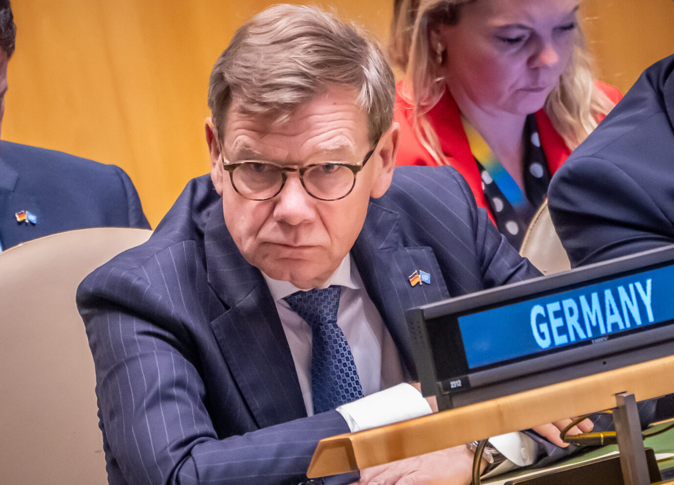 Bundesaußenminister Johann Wadephul (CDU) ist seit gestern bei der UN-Generalversammlung in New York, um für Deutschlands Sitz im Weltsicherheitsrat zu werben.