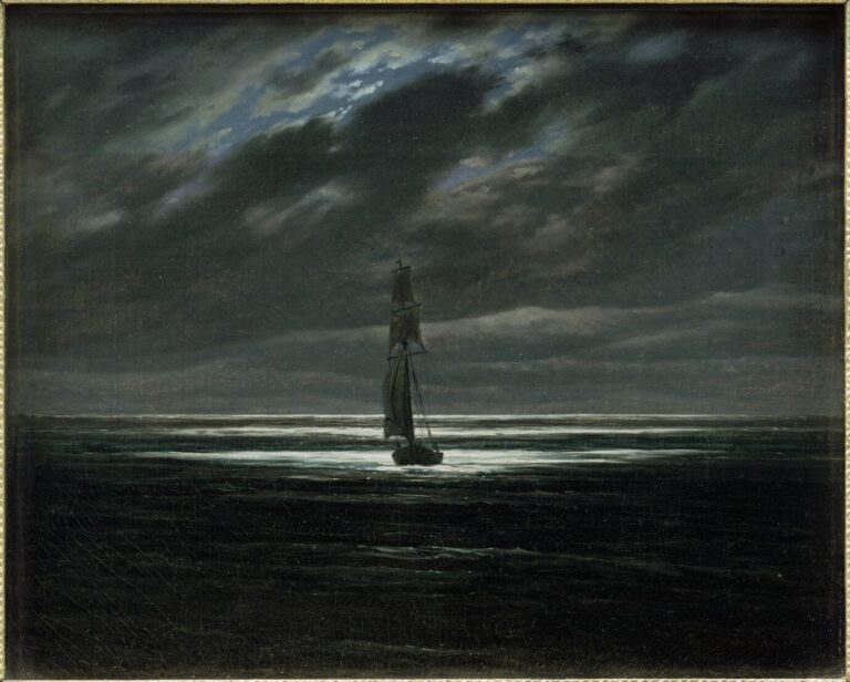 Gemälde von Caspar David Friedrich: Der Autor Sebastian Kleinschmidt liebt das Meer.