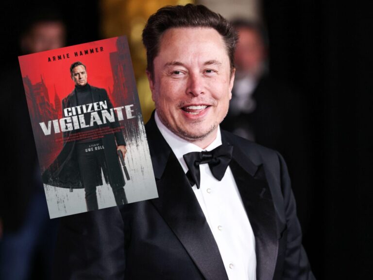 Tech-Billionär Elon Musk bei einer Gala in Kalifornien: Uwe Bolls Film „Citizen Vigilante“ hat er kurzerhand auf X veröffentlicht. Foto: picture alliance / NurPhoto | Image Press Agency