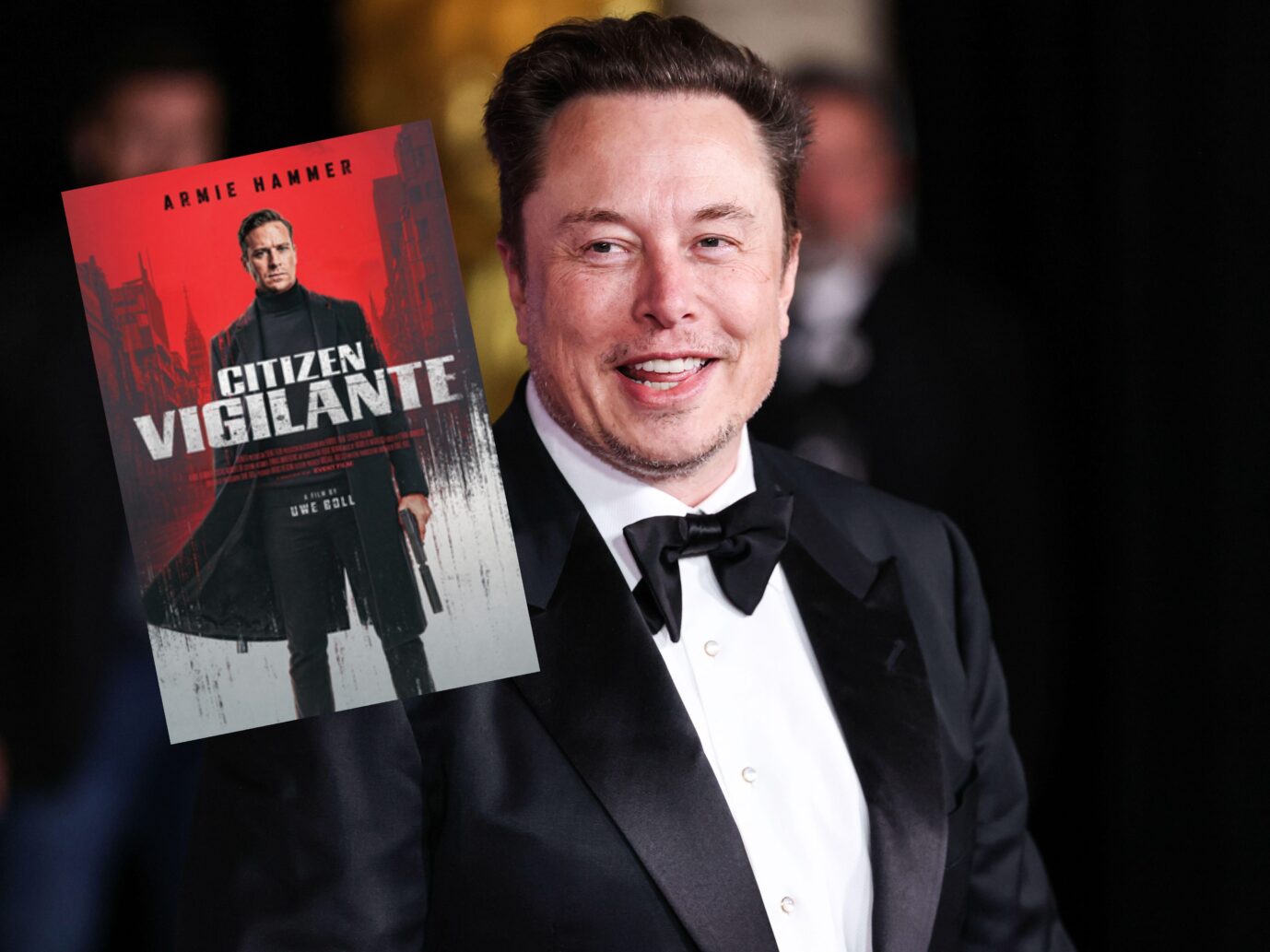 Tech-Billionär Elon Musk bei einer Gala in Kalifornien: Uwe Bolls Film „Citizen Vigilante“ hat er kurzerhand auf X veröffentlicht. Foto: picture alliance / NurPhoto | Image Press Agency