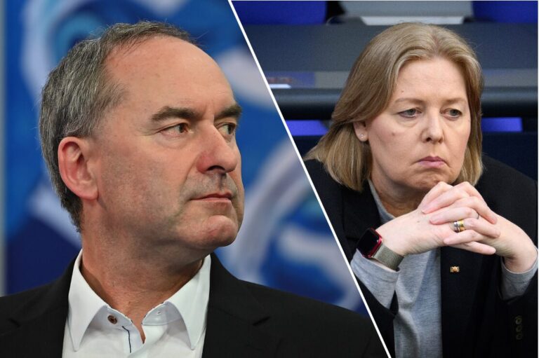 Bayerns stellvertretender Ministerpräsident Hubert Aiwanger macht Arbeitsministerin Bärbel Bas eine Ansage