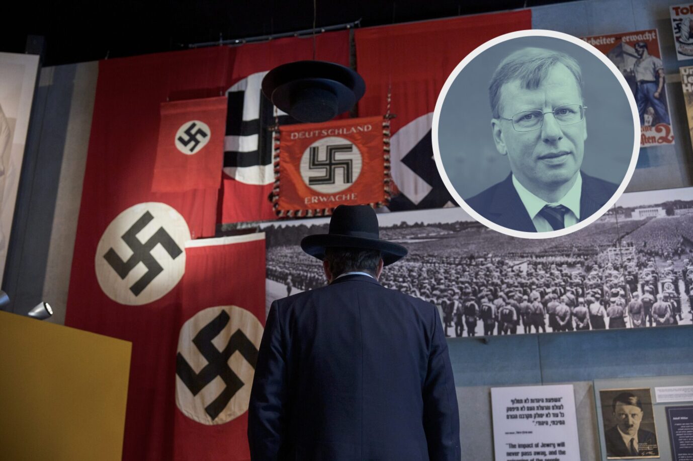 Ein Besucher der Gedenkstätte in Yad Vashem: Brüchige Vergangenheitspolitik. Foto: picture alliance / ASSOCIATED PRESS | Ohad Zwigenberg
