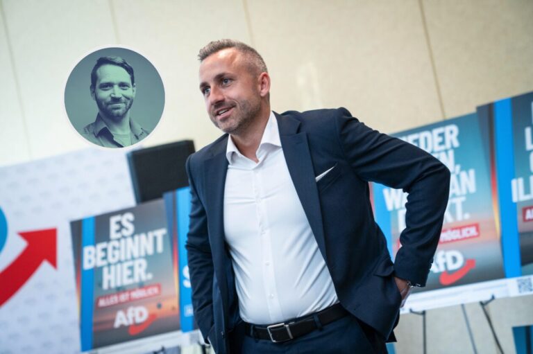 Ulrich Siegmund: Was die Foto-Posse über die Brandmauer verrät. Foto: picture alliance / Chris Emil Janßen | Chris Emil Janssen