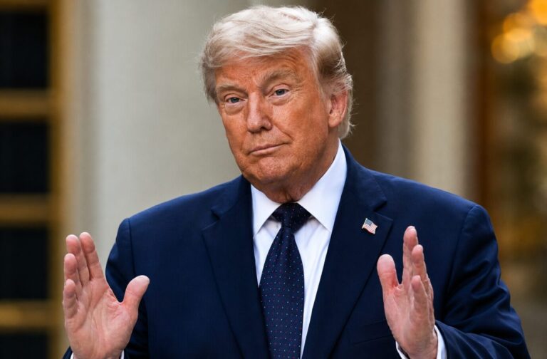 Hatte Angst, die Wirtschaft könnte weiter unter dem Krieg im Iran leiden: US-Präsident Donald Trump. Foto: picture alliance / MAXPPP | Julien Mattia / Le Pictorium