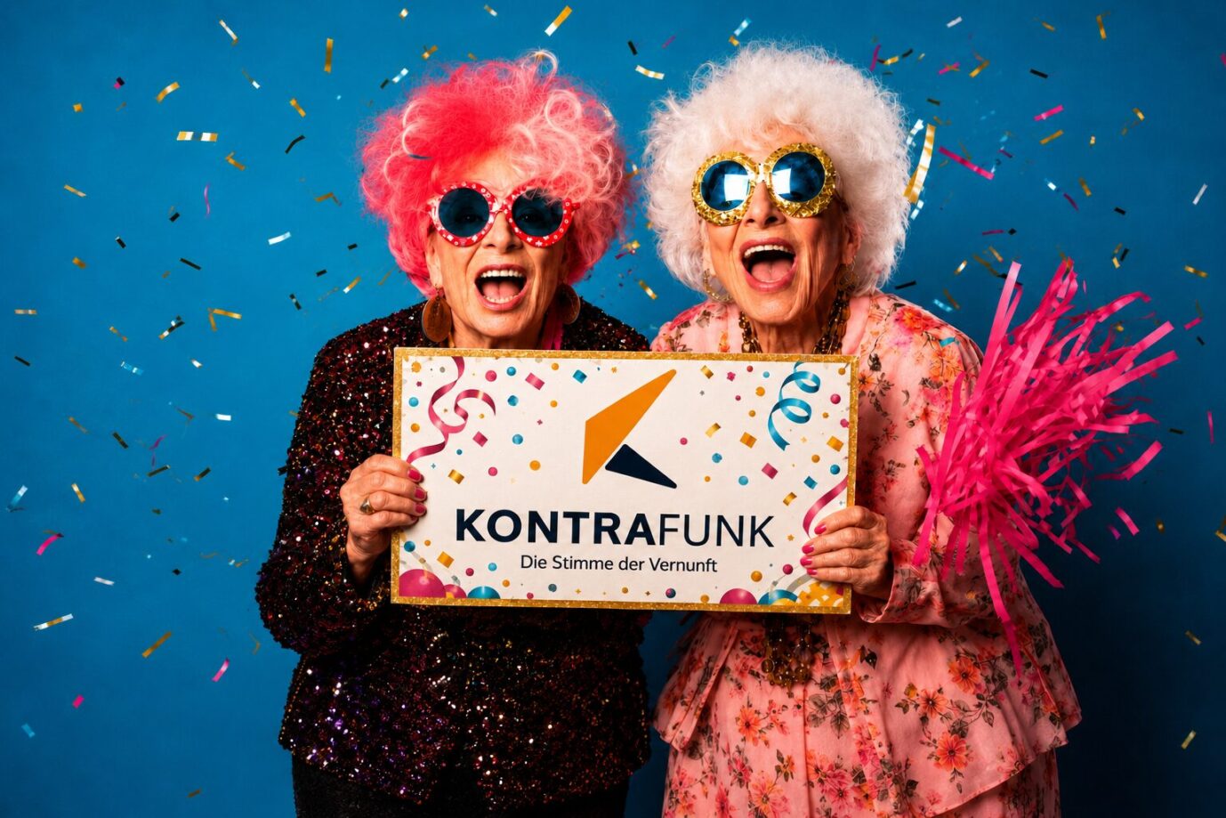 Vier Jahre Kontrafunk (Symbolbild). Bild: ChatGPT