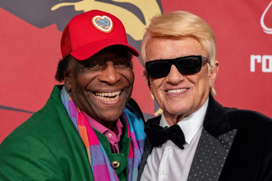 Die Schlagerstars Roberto Blanco (l.) und Heino (r.) stehen im Zentrum eines Streits zwischen der FPÖ und der Bild-Zeitung.