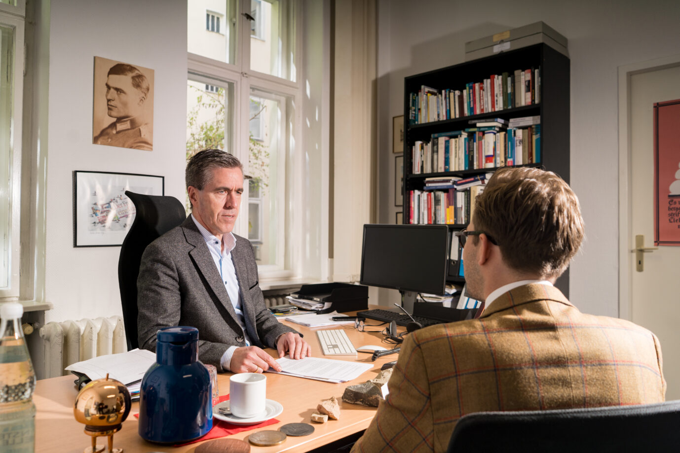 Interview zum 40jährigen JF-Jubiläum JF-Chefredakt