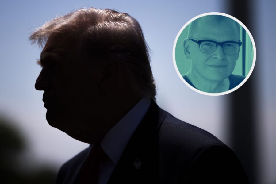 Das Bild zeigt US-Präsident Donald Trump.