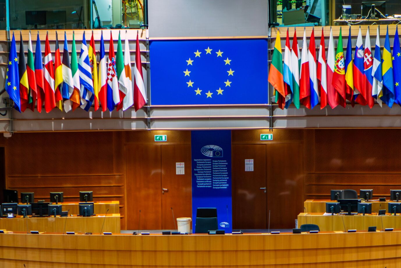 Das Bild zeigt das EU-Parlament. Viele NGOs versuchen, die Politik zu beeinflussen.