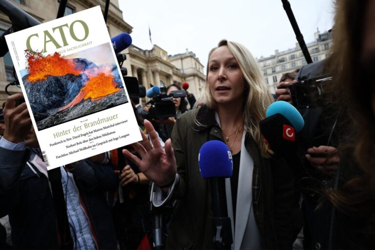 EU-Abgeordnete Marion Maréchal (Identité Libertés): „Deutschland ist der wichtigste Garant unserer Währungsglaubwürdigkeit.“ Fotos: picture alliance / abaca | Lafargue Raphael/ABACA /// CATO