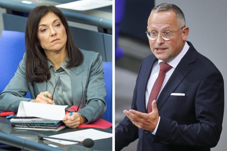 Der AfD-China-Experte Peter Felser (rechts) ist entsetzt, dass Wirtschaftsministerin Katherina Reiche nun Handelsmaßnahme gegen China „unterstützt“.
