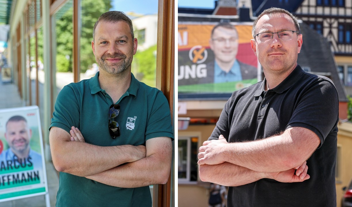 CDU-Kandidat gewinnt Stichwahl „Freie Sachsen“ unterliegen k