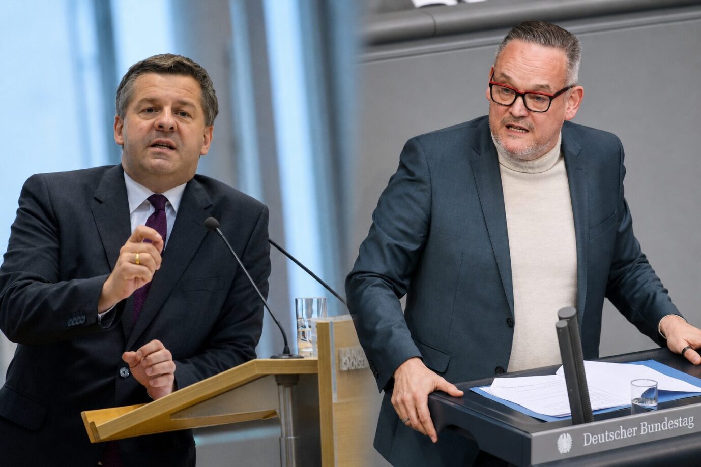 Ministerpräsident Schulze, AfD-Landeschef Reichardt