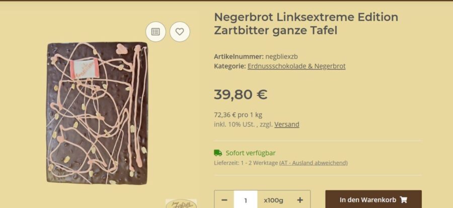 Die Kärntner Konditorei kontert mit einer kreativen Aktion. Screenshot: JF