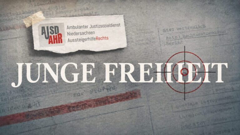 Die „Aussteigerhilfe Rechts“ des niedersächsischen Justizministeriums: nimmt Medien wie die JUNGE FREIHEIT ins Visier. Foto: JF-Montage mit KI