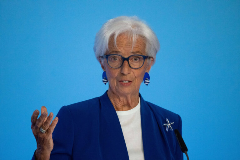 EZB-Präsidentin Christine Lagarde: Der Leitzins soll die Preisstabilität garantieren. Foto: IMAGO / ZUMA Press Wire