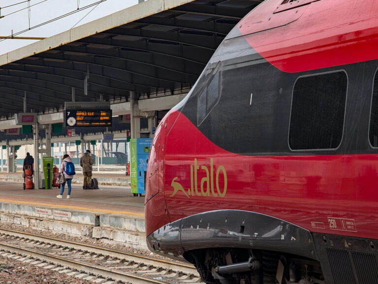 Das italienische Unternehmen Italo bringt seine Züge auch für den deutschen Markt in Stellung.