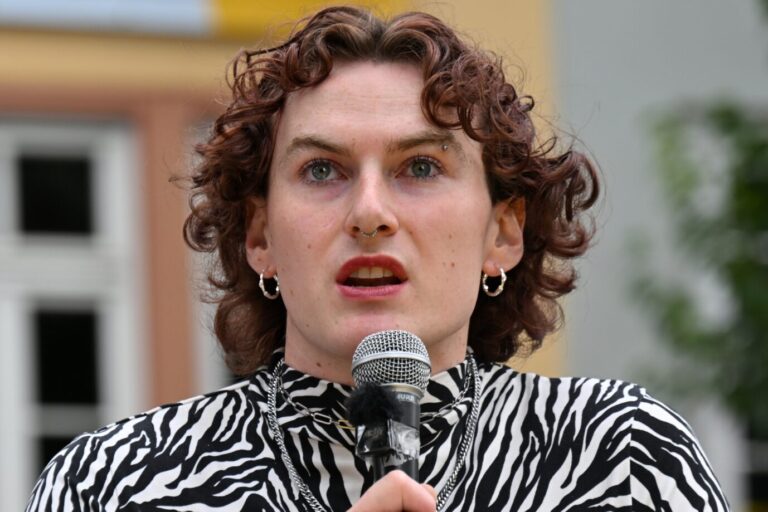 Noa Sander, Sprecher von „Widersetzen“ kennt keine Empathie, nur kompromisslose Ideologie.