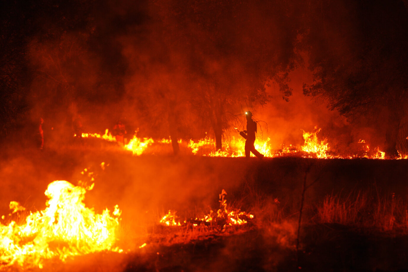 Klima. In mehreren Ländern toben verheerende Waldbrände, wie hier in Spanien. War es wirklich nie schlimmer in Europa? Foto: picture alliance / AP Photo/Manu Fernandez | Manu Fernandez