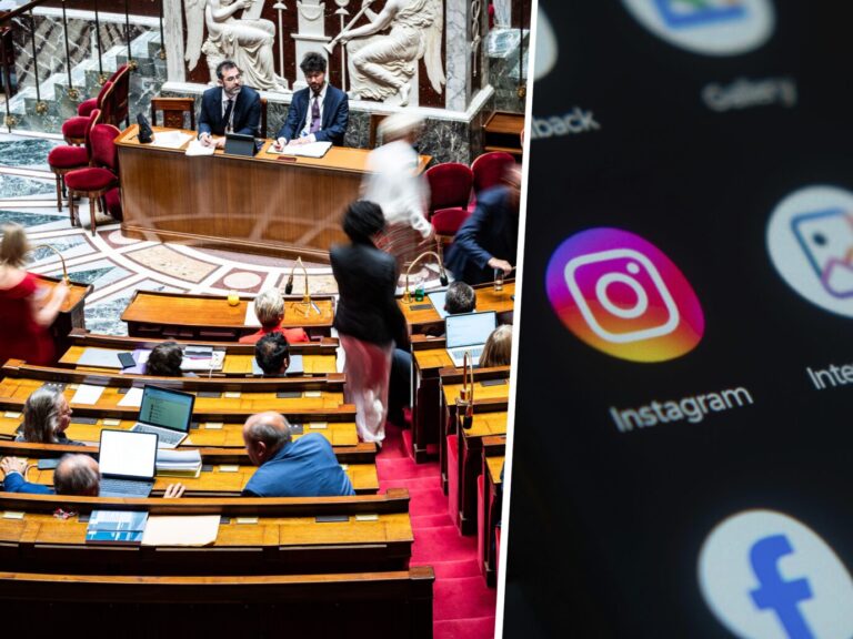 Das französische Parlament bei der Verbotsabstimmung: 279 der insgesamt 577 Abgeordneten sprachen sich für das Gesetz aus. Foto: picture alliance / imageBROKER | Md Mamun Miah / picture alliance / Hans Lucas | Xose Bouzas