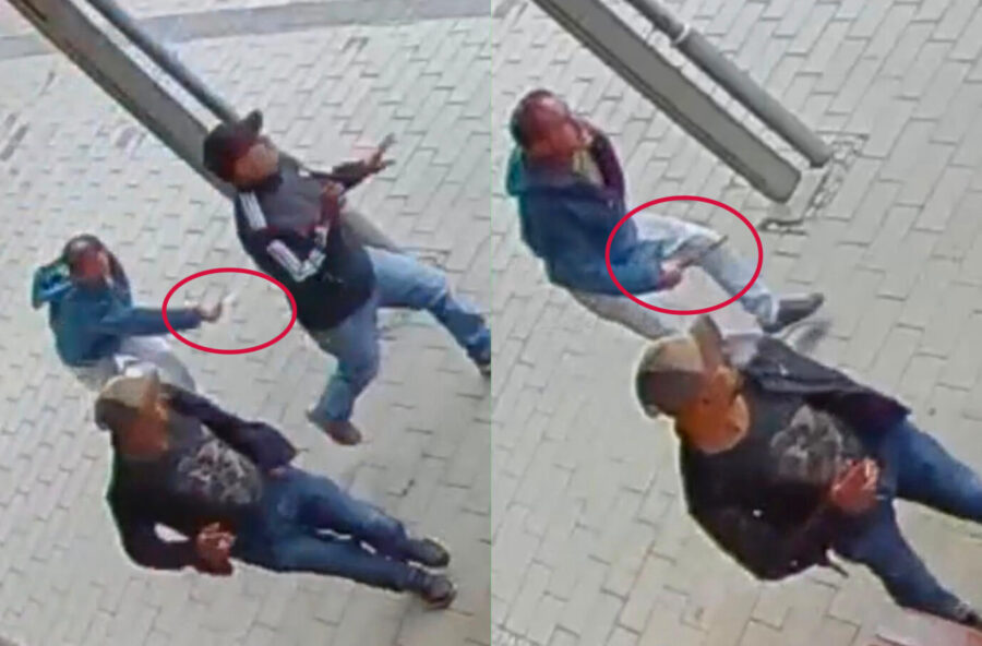 Bahnhof Ruhpolding: Afghane versucht, Passanten zu erstechen und jagt sie. Foto: Privat