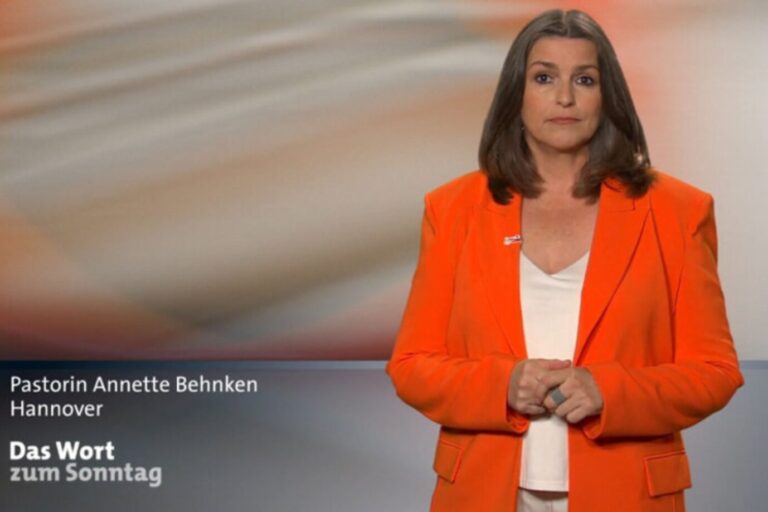 Pastorin Annette Behnken im „Wort zum Sonntag“