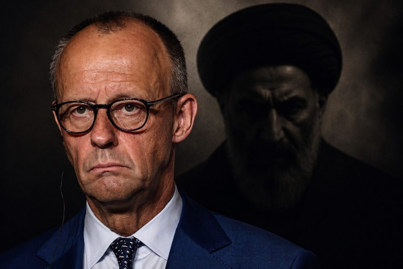Sicherheitsexperten nehmen dir Drohungen gegen aus Teheran gegen Kanzler Merz ernst. Foto: picture alliance / Teresa Suarez/POOL EPA via AP | Teresa Suarez / JF