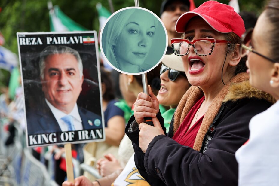 Die Faktenchecker framen die iranische Oppositionellen und bringen sie mit Manipulation in Sozialen Medien in Verbindung.
