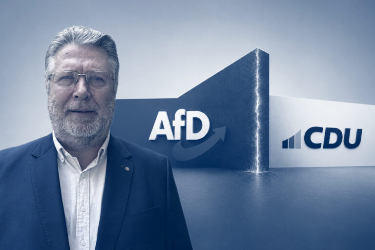 Der Landtagsabgeordnete Thomas Diener, der von der CDU- in die AfD-Fraktion gewechselt ist