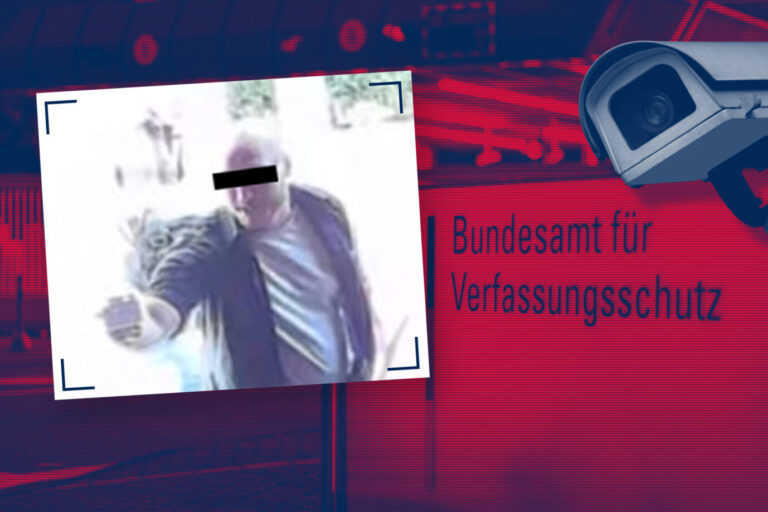 Verfassungsschützer quatscht AfD-Mitglied an: „Sie brauchen keine Angst haben vor uns“. Foto: ZVG / Picture Alliance. Montage: JF