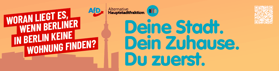 AfD, Abgeordnetenhaus, Wohnungsnot Berlin
