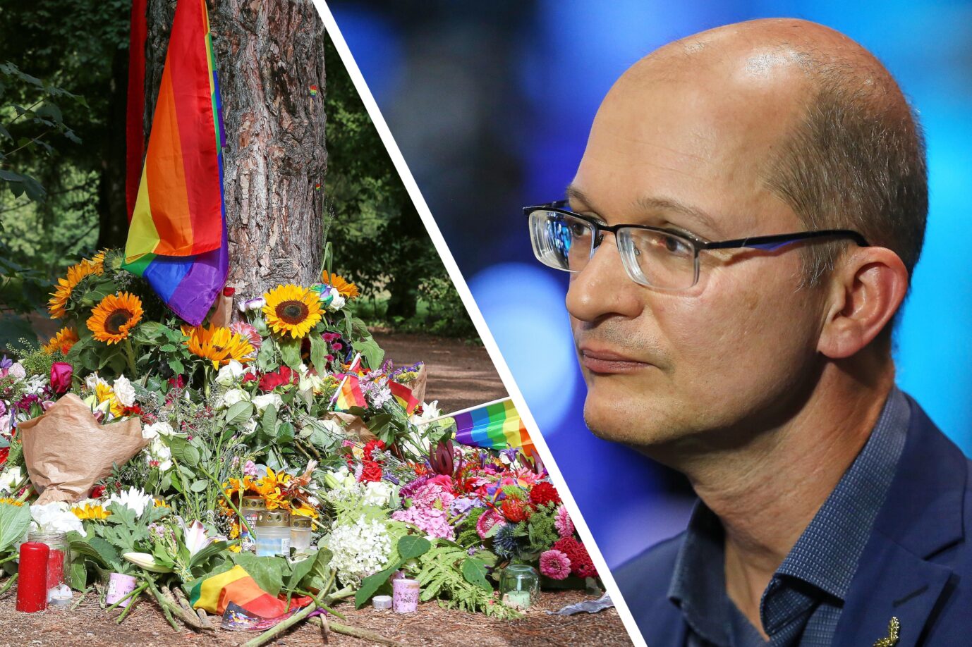 Berlin, Deutschland: Auto fährt bei CSD in Menschenmenge: Am Tatort haben Menschen Blumen niedergelegt. Erfurt, Thüringen, Deutschland: Messe: AfD-Bundesparteitag: Stefan Möller. Der stellvertretende Bundessprecher der AfD, Stefan Möller, und Blumen am Tatort des Anschlags auf den CSD in Berlin. Fotos: picture alliance / dts-Agentur | dts Nachrichtenagentur GmbH