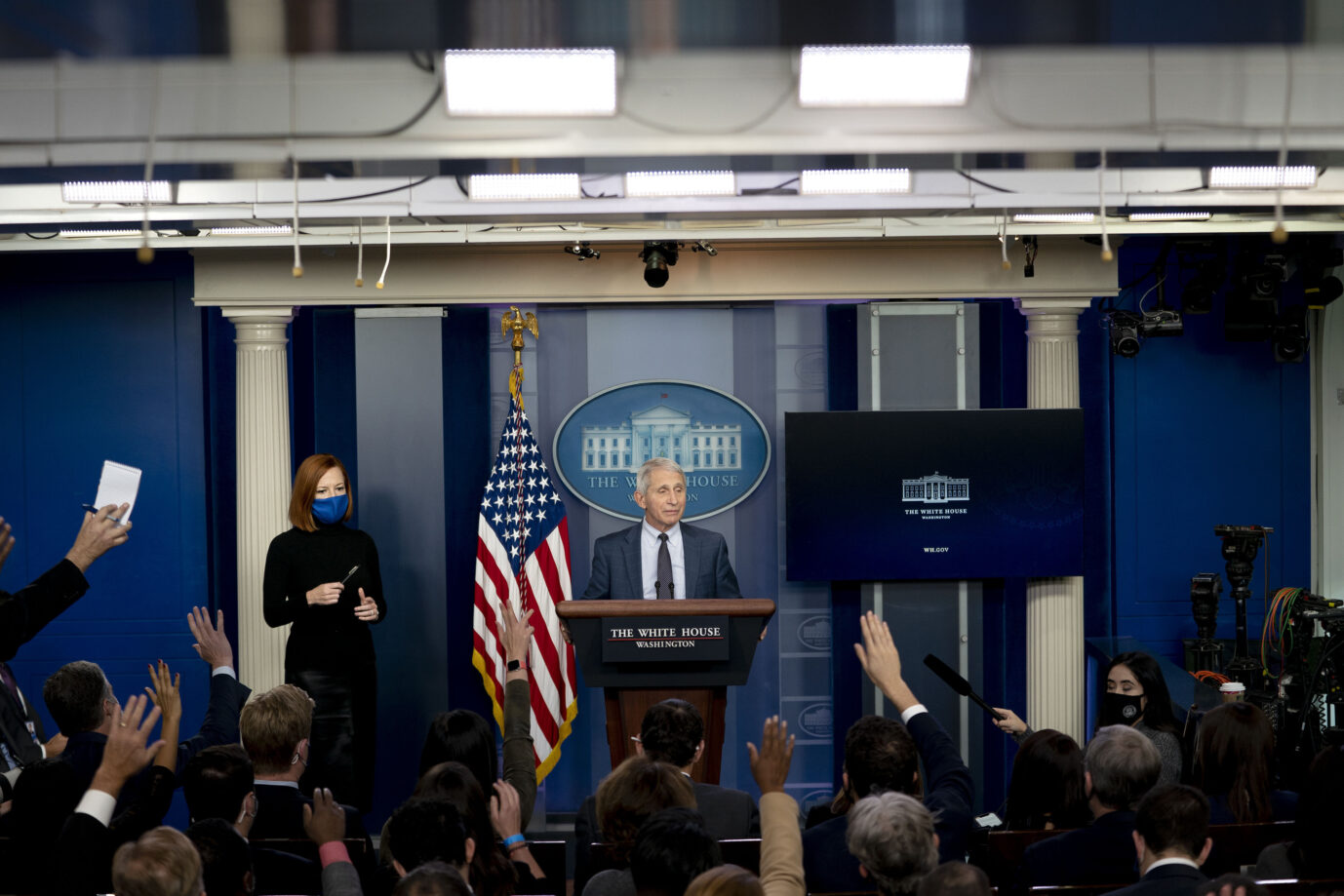 Während der Corona-Pandemie stand Anthony Fauci in den USA im Mittelpunkt auch der Gesundheitskommunikation (Archivbild).