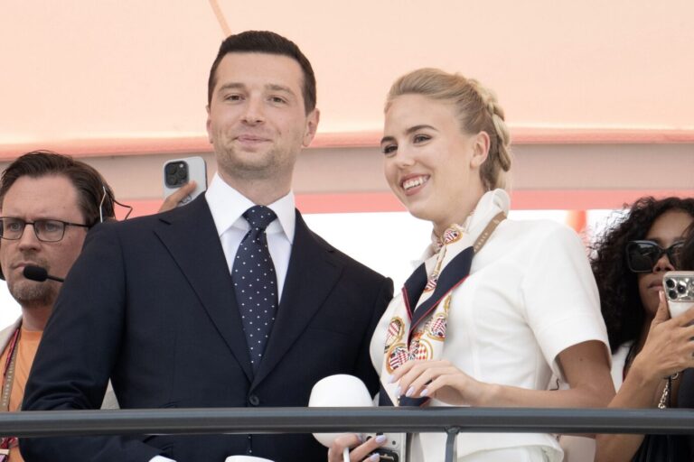 Der Rassemblement-Chef Jordan Bardella und seine Freundin Maria Carolina von Bourbon-Sizilien: Aschenputtel in männlich. (Themenbild)
