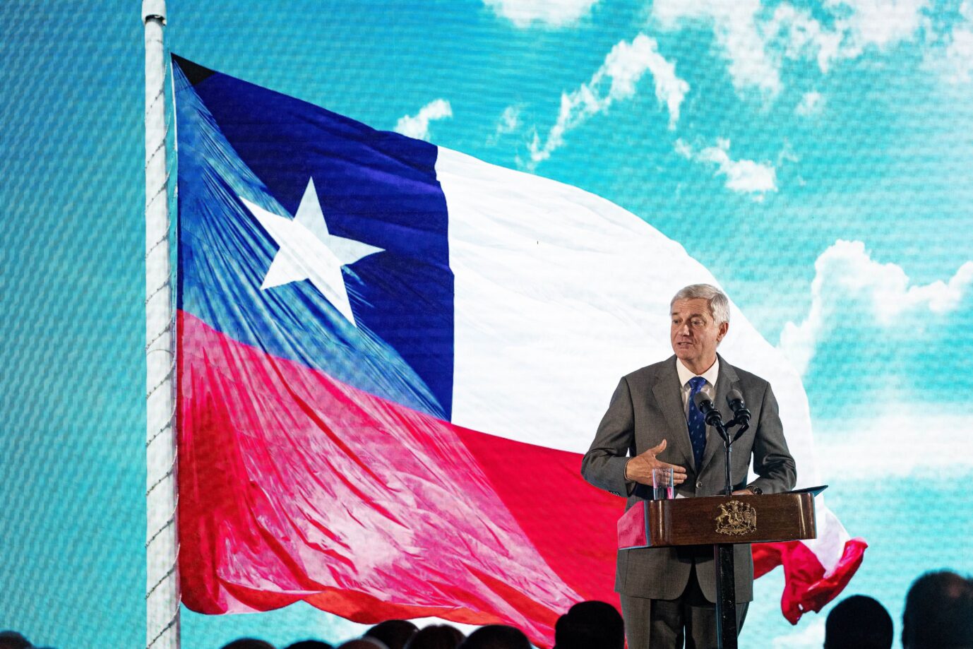 Chiles Präsident José Antonio Kast: In seiner ersten Amtswoche kam Kast in Umfragen auf 57 Prozent Zustimmung. Foto: picture alliance / ZUMAPRESS.com | Sebastian Olavarria