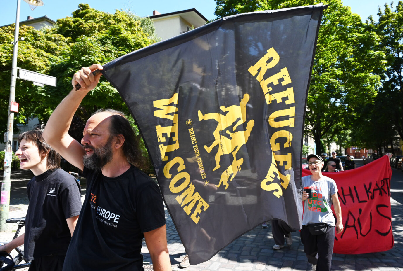 Das Foto soll das Klima in einigen „Willkommensbehörden“ symbolisieren