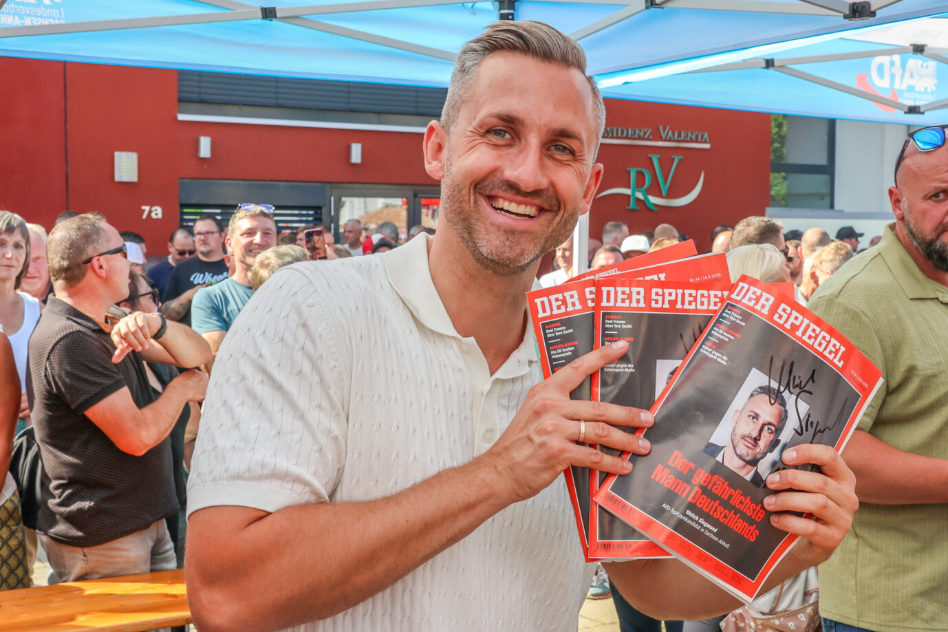 AfD-Spitzenkandidat von Sachsen-Anhalt mit „Spiegel“-Cover