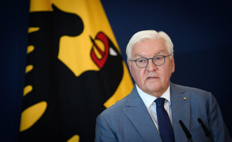 Will mehr Migration nach Deutschland: Bundespräsident Frank-Walter Steinmeier. Foto: picture alliance/dpa | Bernd von Jutrczenka
