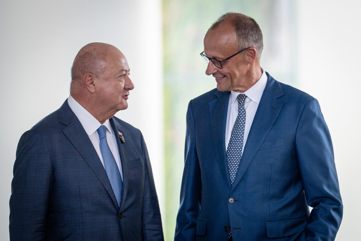 Christian, ähhhm..., Stocker (l.) und Friedrich Merz. Foto:picture alliance / Chris Emil Janßen | Chris Emil Janssen